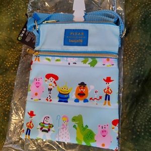 NEW! Pixar Loungefly Toy Story Passport Bag